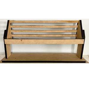 Interchangeable Shelf Sitter Bench